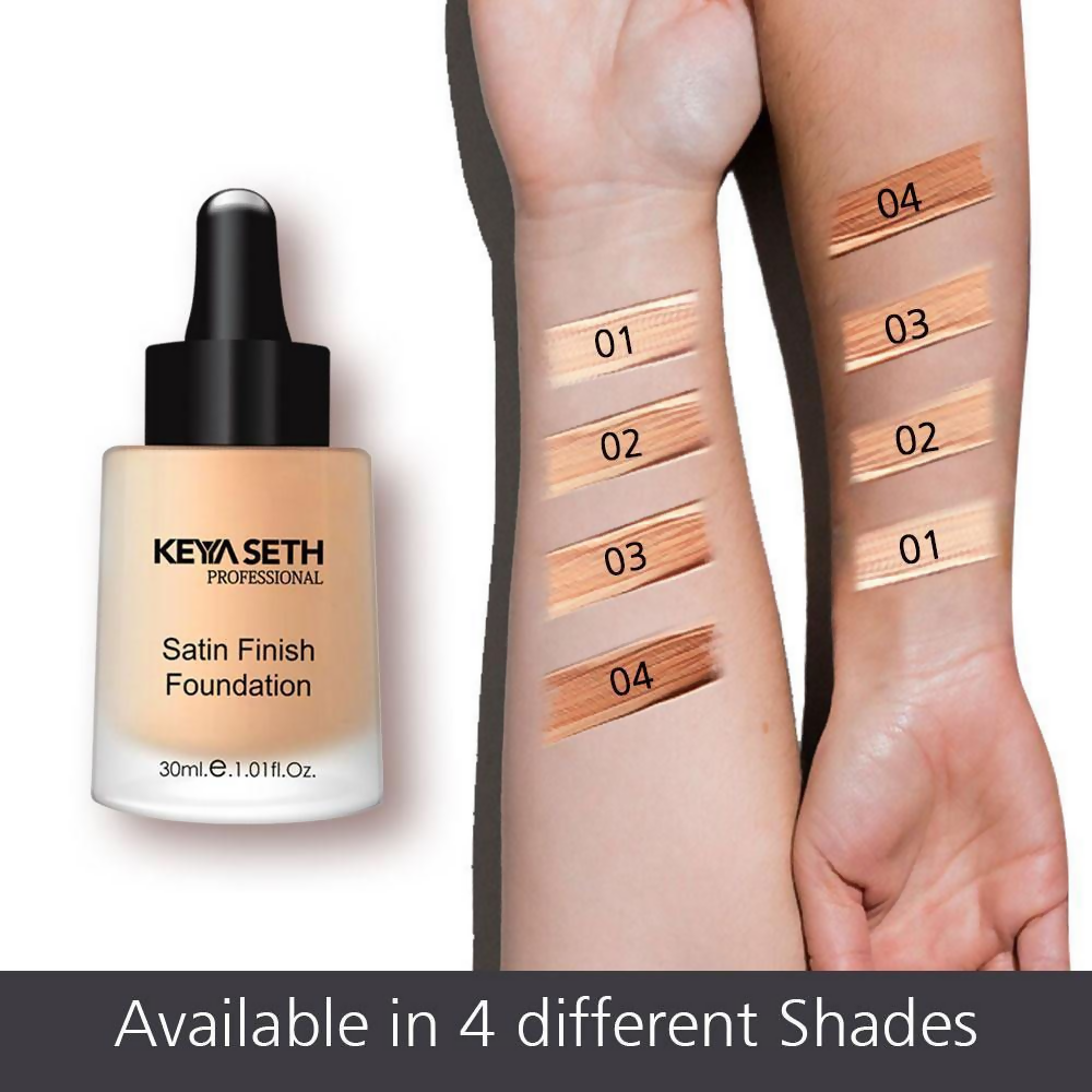Keya Seth Aromatherapy Professional Satin Finish Foundation - Shade 1