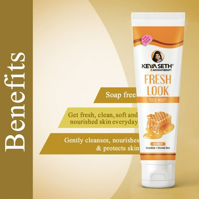 Keya Seth Aromatherapy Natural Honey Fresh Look Face Wash
