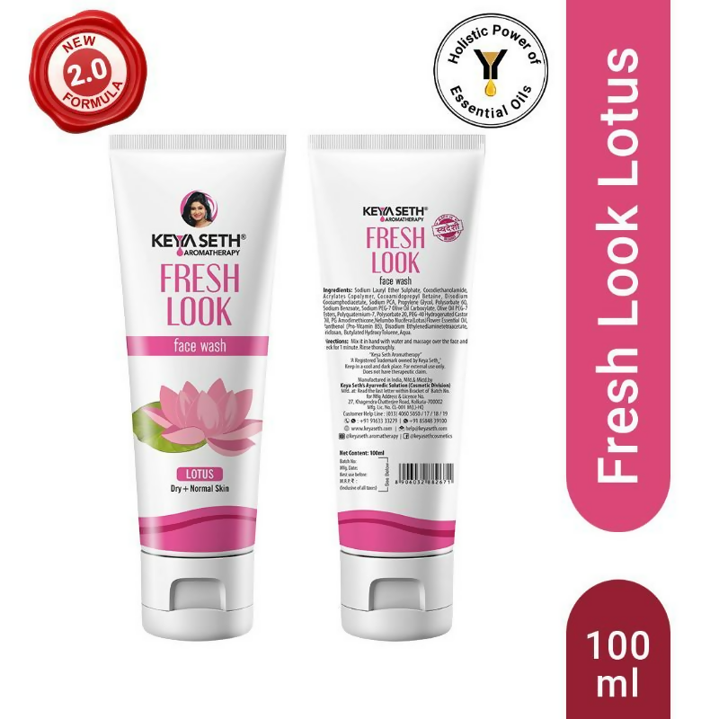 Keya Seth Aromatherapy Lotus Fresh Look Face Wash