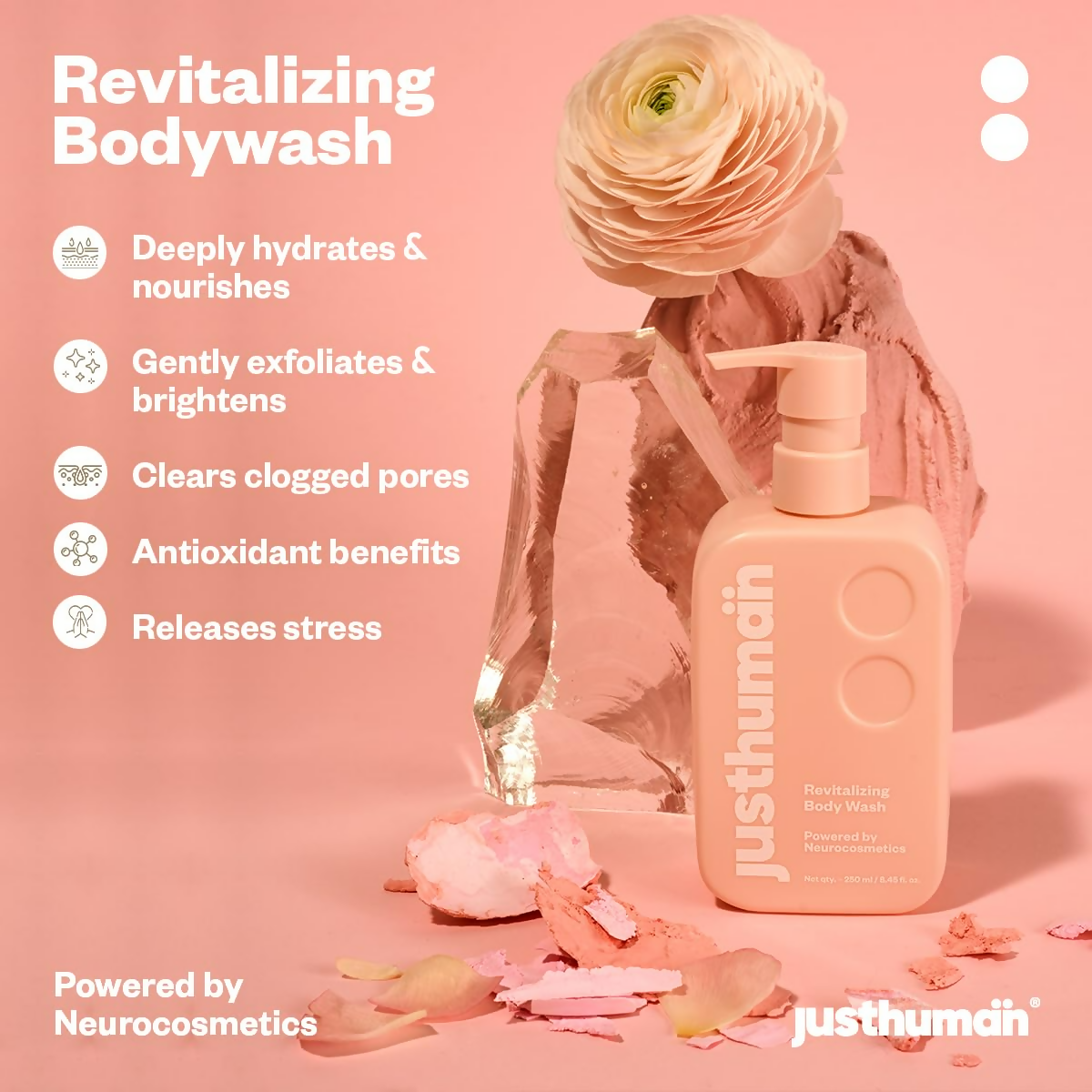 JustHuman Revitalizing Body Wash