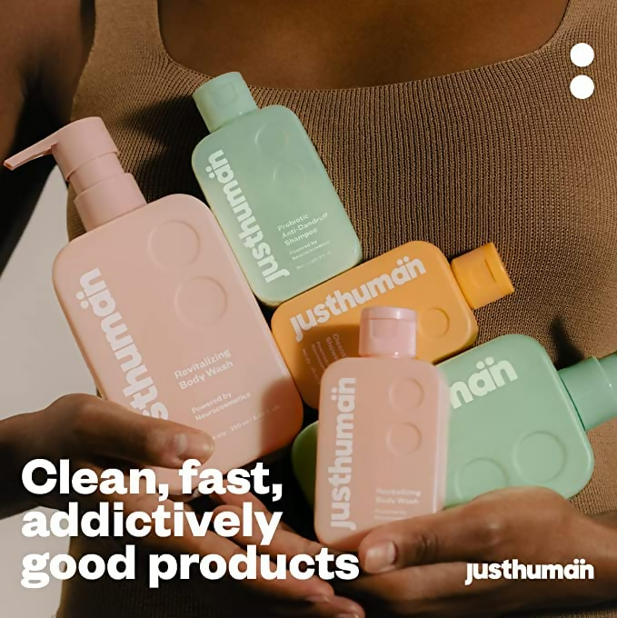 JustHuman Probiotic Anti Dandruff Shampoo