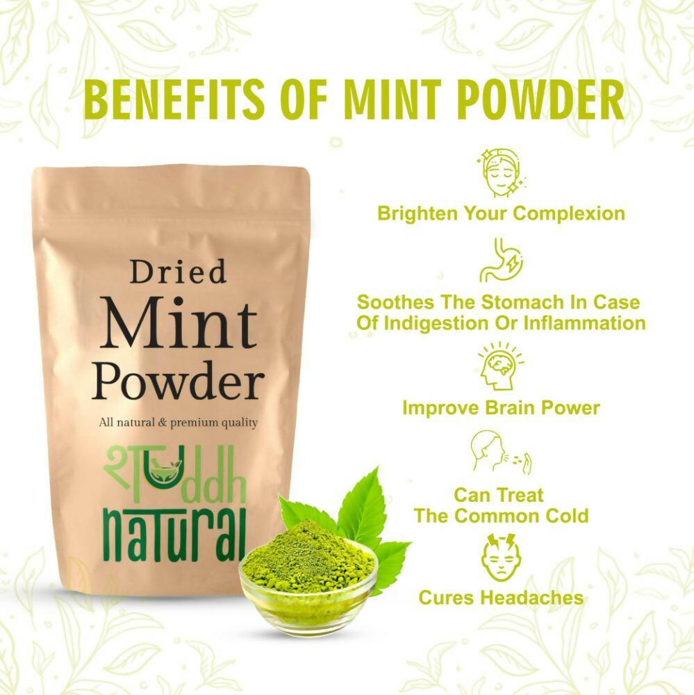 Shuddh Natural Mint Powder - Aromatic Flavor