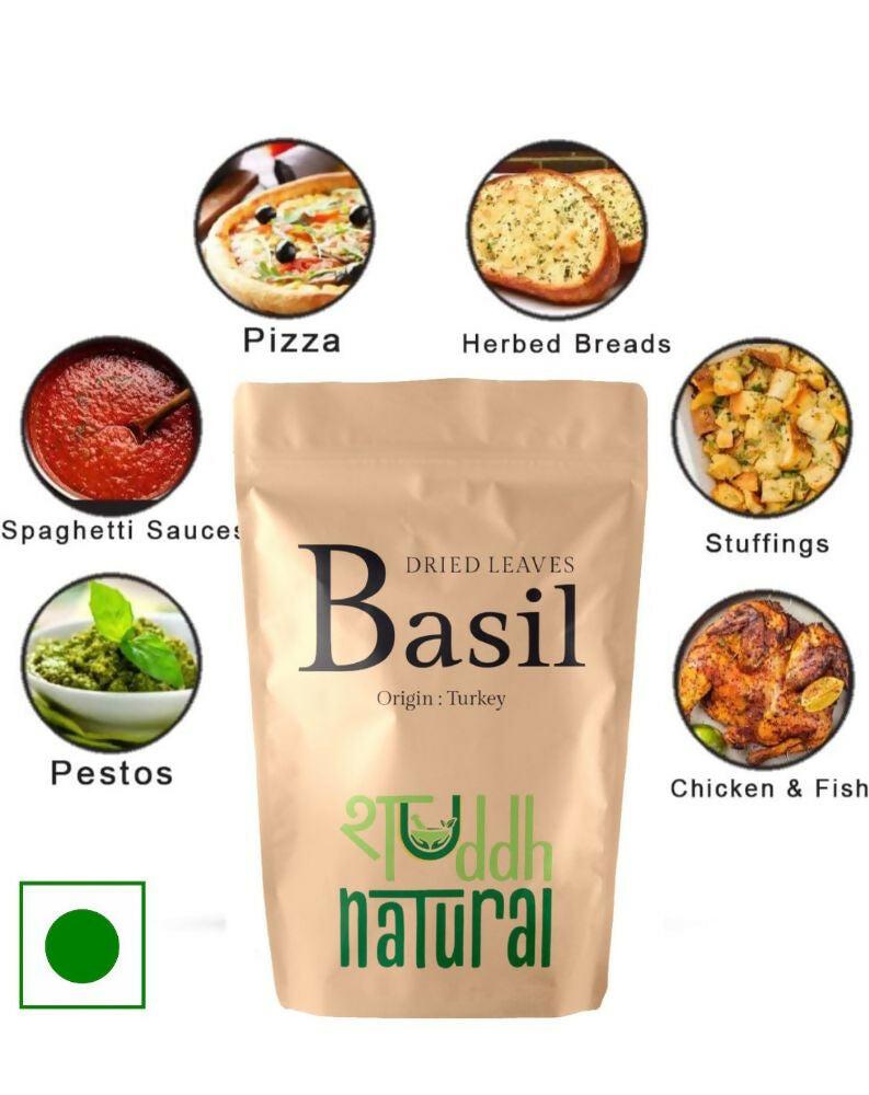 Shuddh Natural Premium Freeze Dried Culinary Turkish Basil