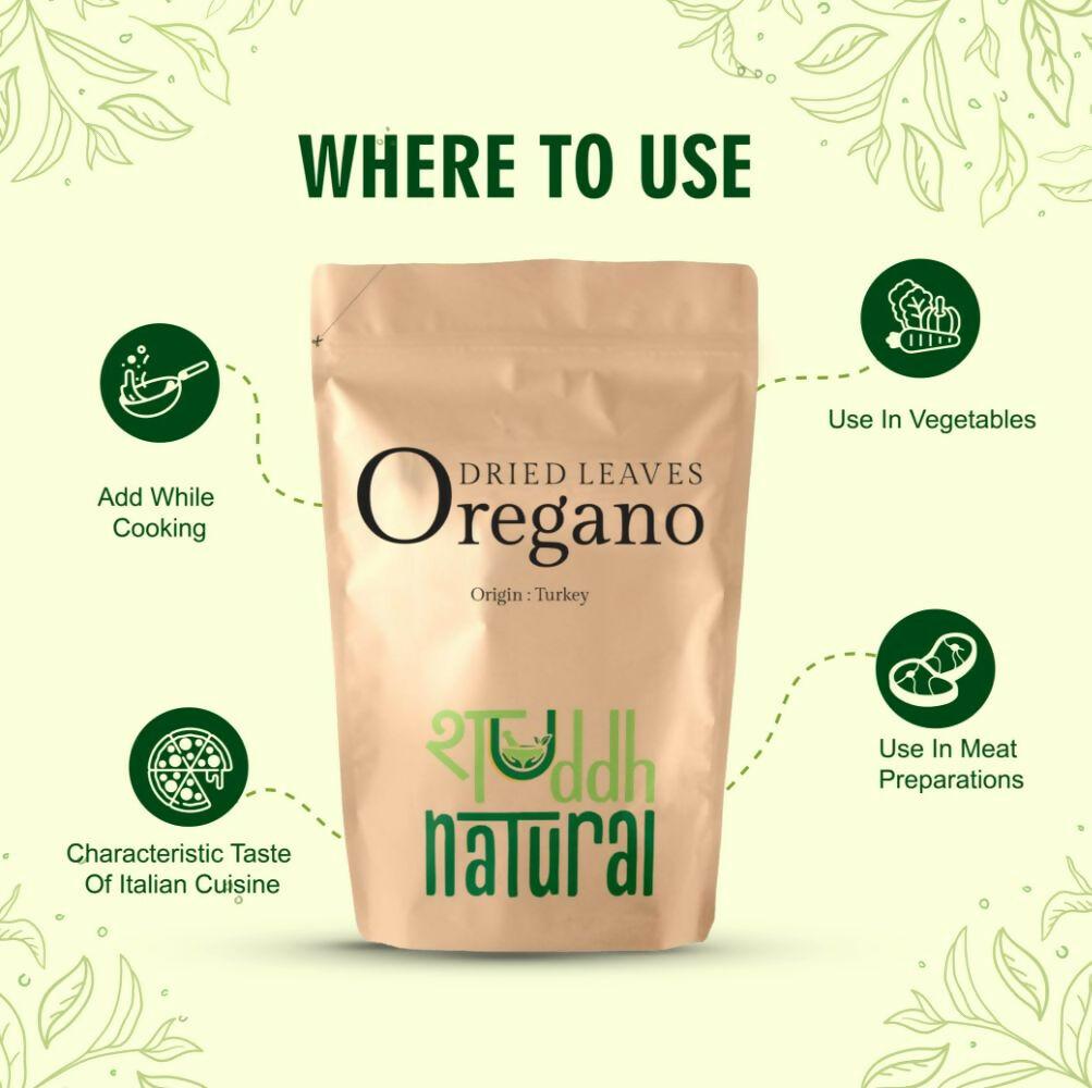 Shuddh Natural Premium Turkish Oregano Leaves