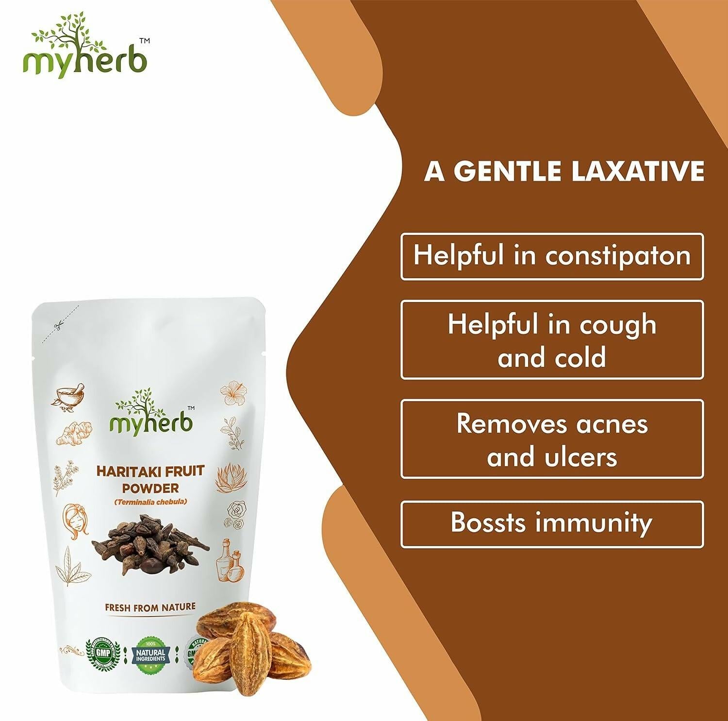 Myherb Natural Organic Haritaki Powder