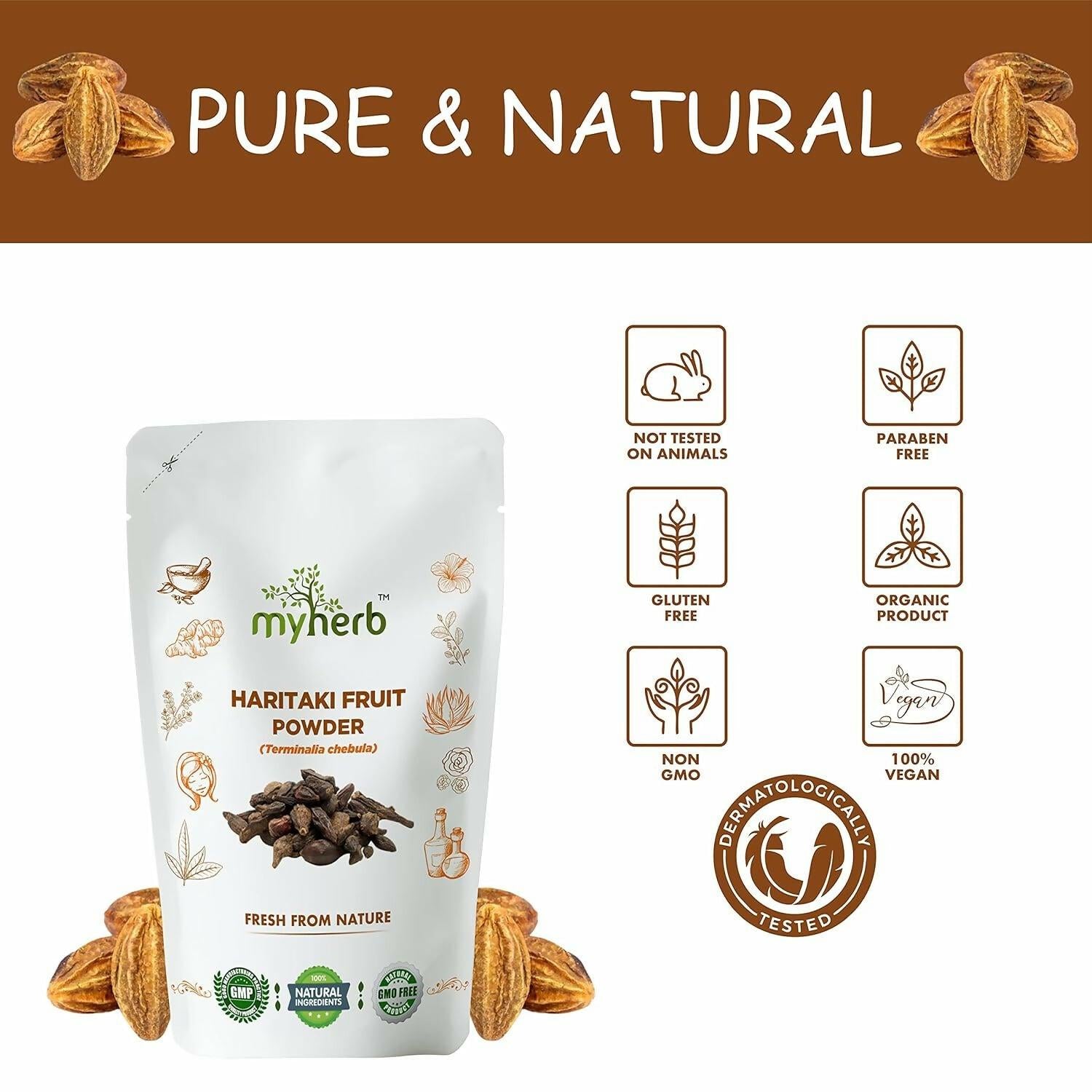 Myherb Natural Organic Haritaki Powder