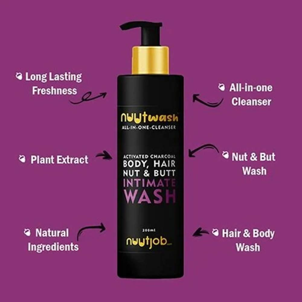 Nuut Guard Nuutwash All-in-One Cleanser For Men Intimate Nut-Butt-Body & Hair Wash