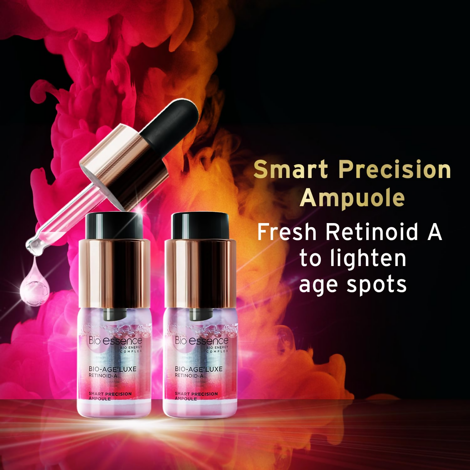 Bio Essence Bio-Age'Luxe Ampoule With Fresh Retinoid A + Face Serum