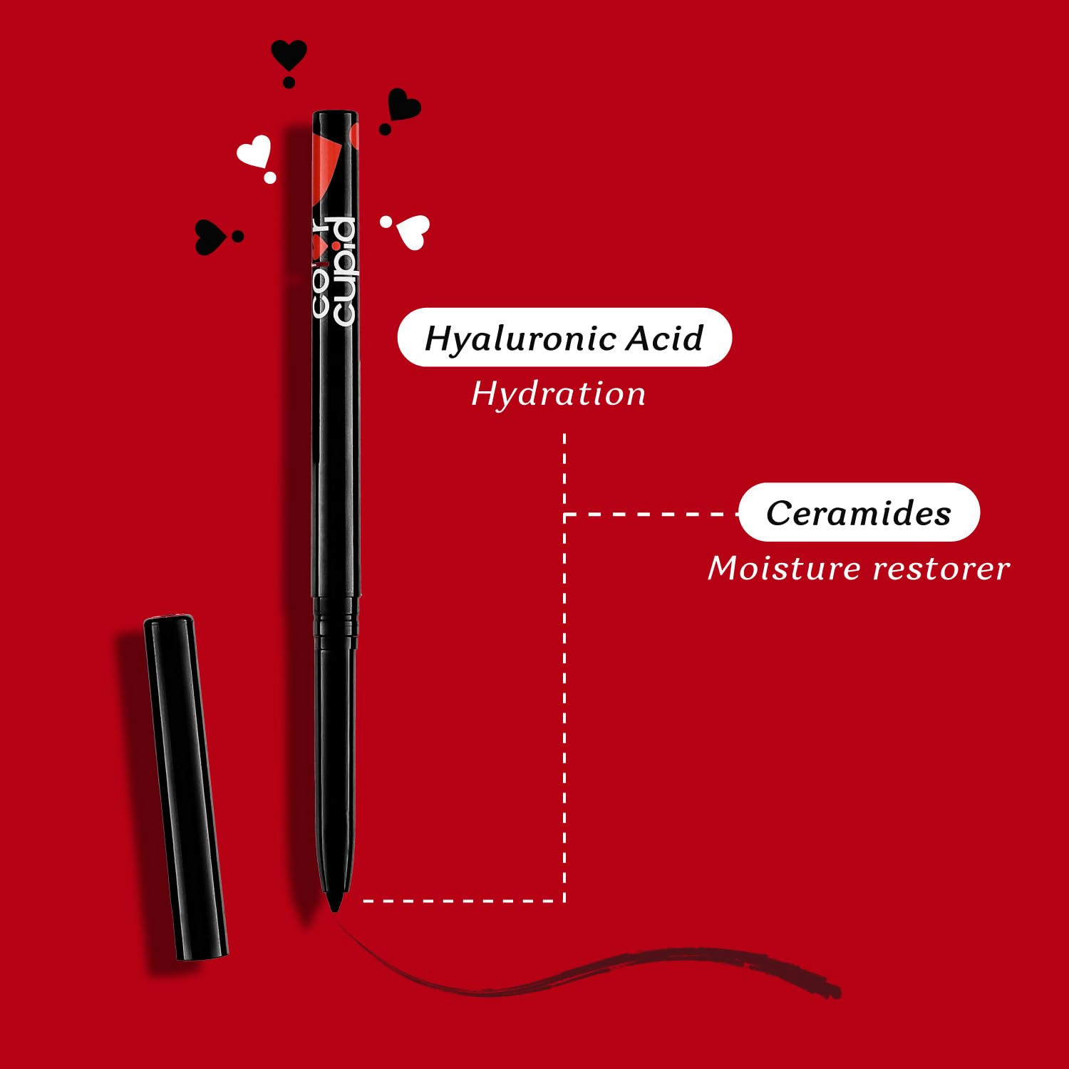 Color Cupid Eye Obsession Kajal | All day comfort wear - Jet Black