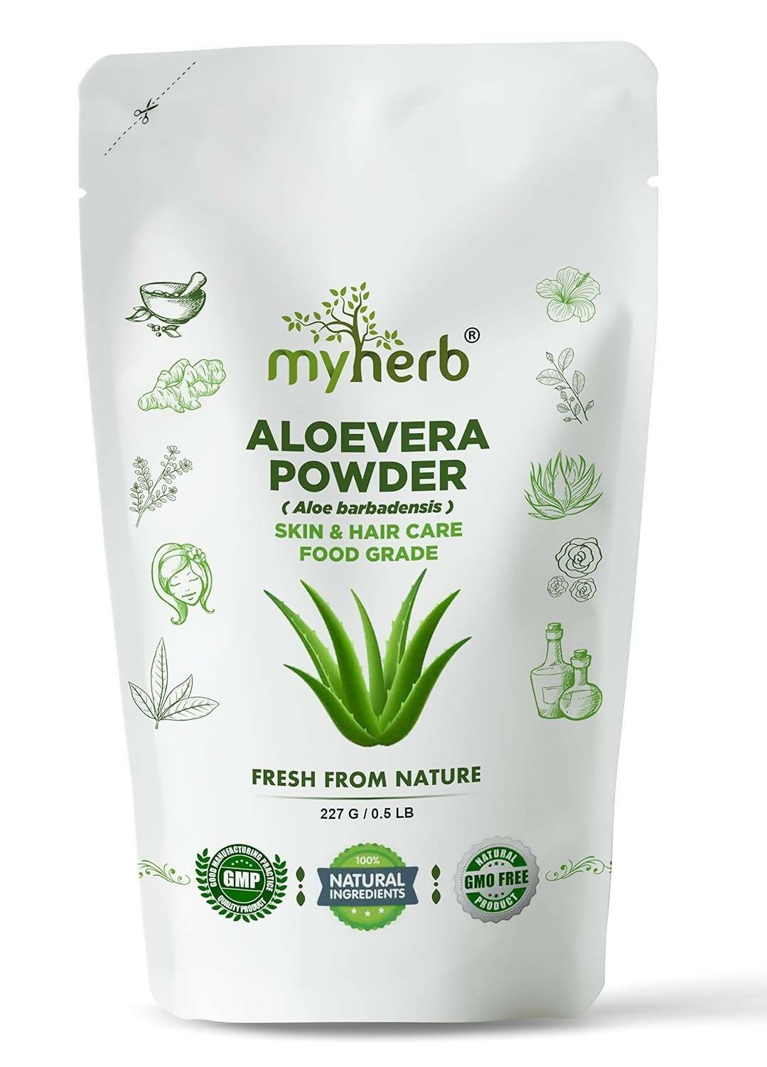Myherb Pure Natural Organic Aloevera Powder