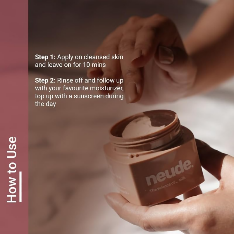 Neude FaceTime Instant Brightening Facial Face Mask