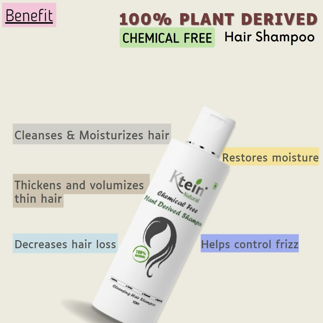 Ktein Natural Chemical Free Plant Derived Shampoo