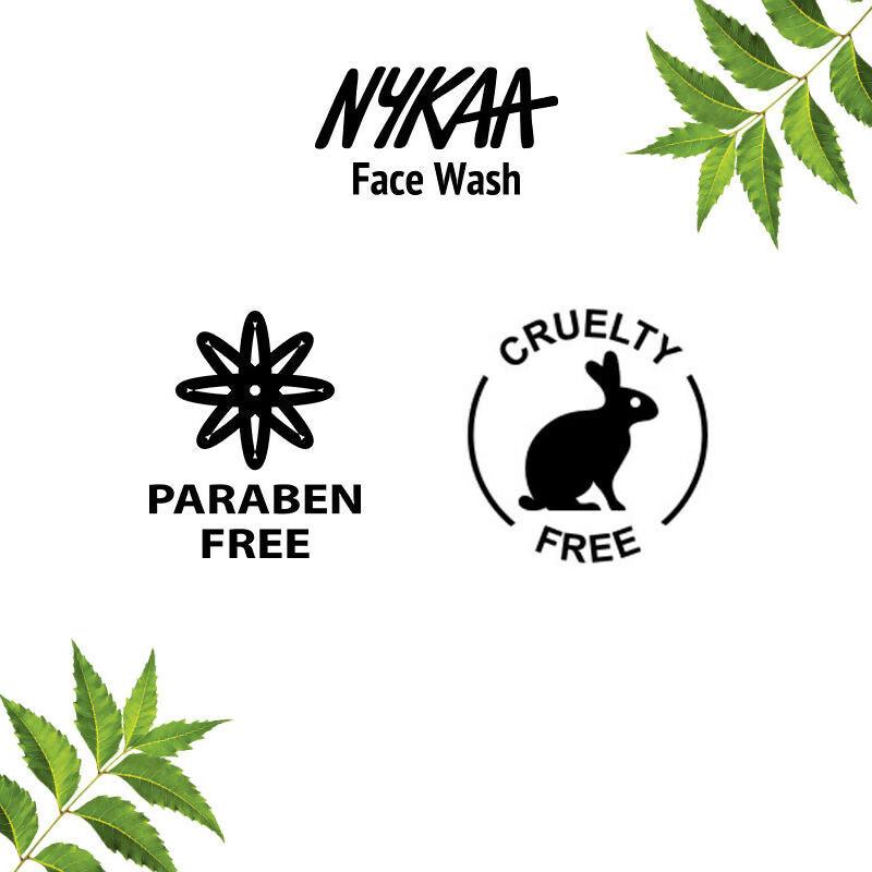 Nykaa Naturals Tea Tree & Neem Purifying Face Wash for Acne