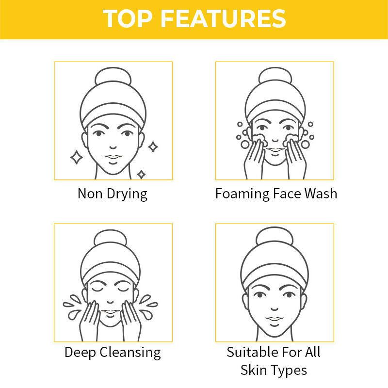 Nykaa Naturals Haldi & Chandan Face Wash for Radiant Skin