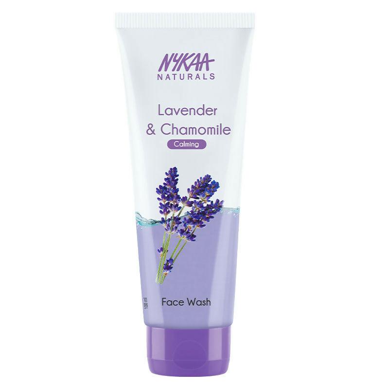 Nykaa Naturals Lavender & Chamomile Face Wash for Calm Skin