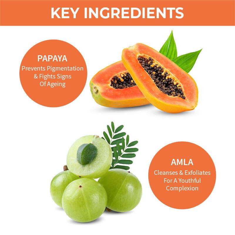 Nykaa Naturals Papaya & Amla Face Wash for Anti-Pigmentation