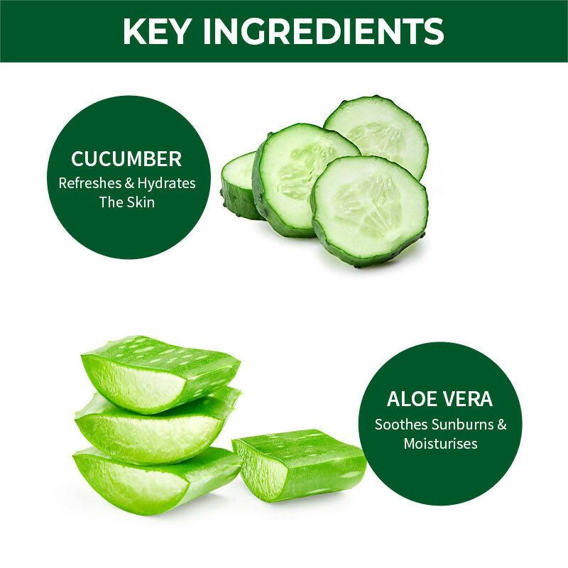 Nykaa Naturals Cucumber & Aloe Vera Face Wash for Hydrated Skin