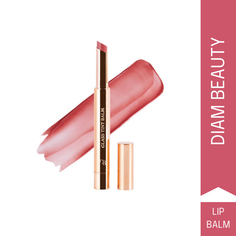 Diam Beauty Glass Tint Lip Balm - Rhodonite
