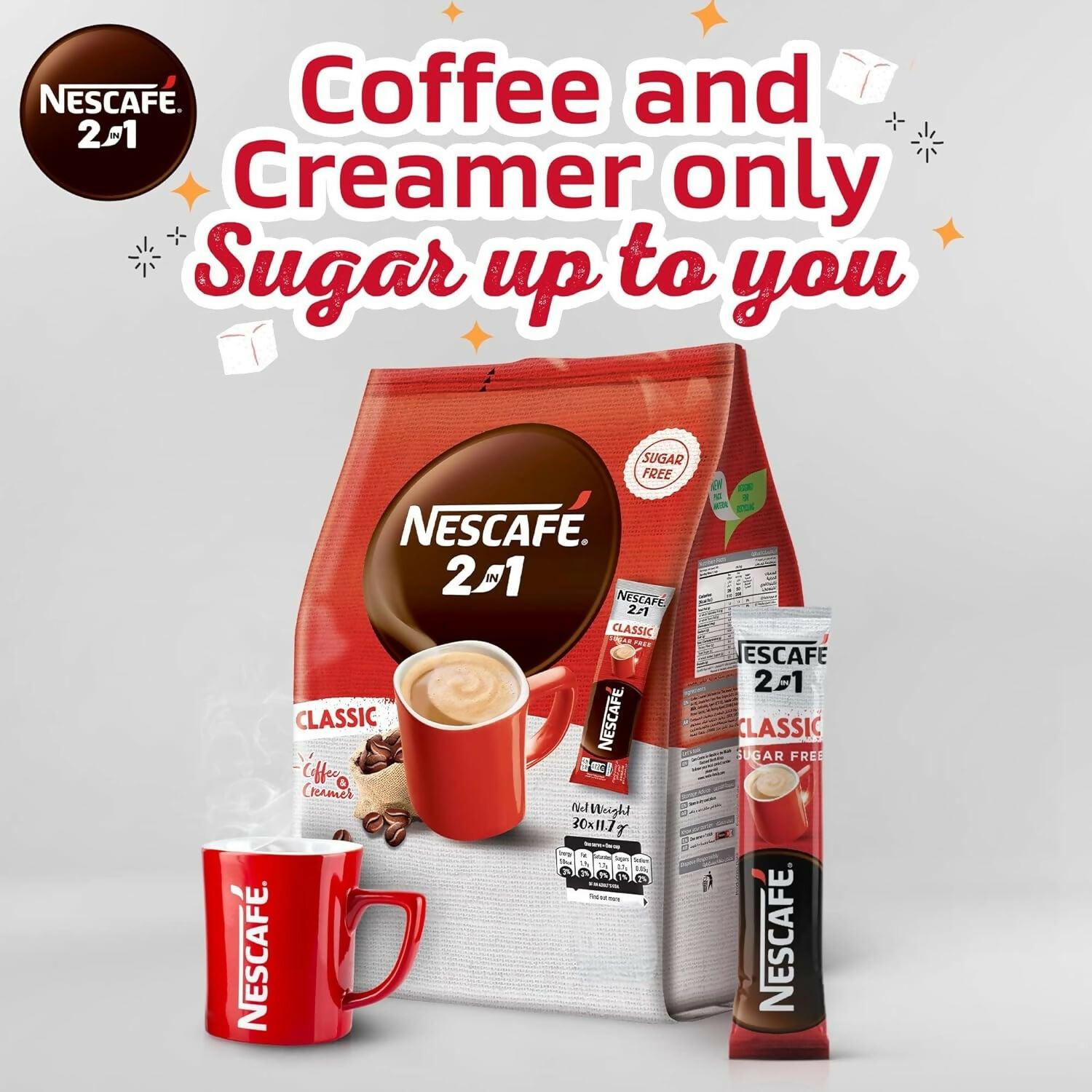 Nescafe 2 In 1 Instant Coffee 30 Sachets