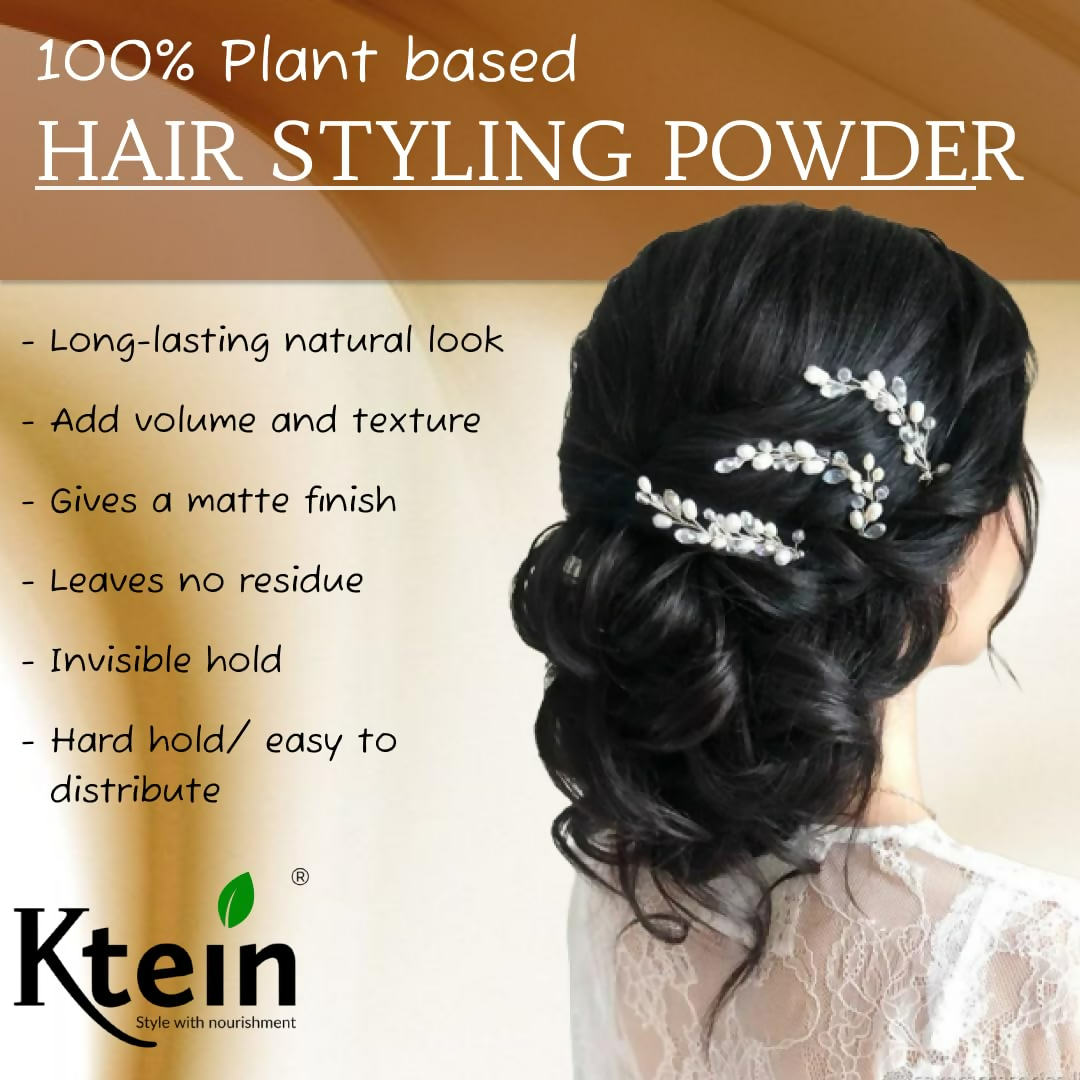 Ktein Natural 100% Plant Based Hair Styling Powder
