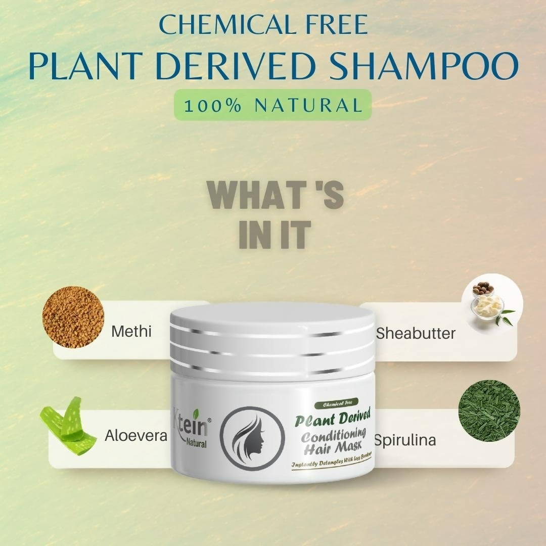 Ktein Natural Chemical Free Plant Derived Shampoo & Conditioner Combo