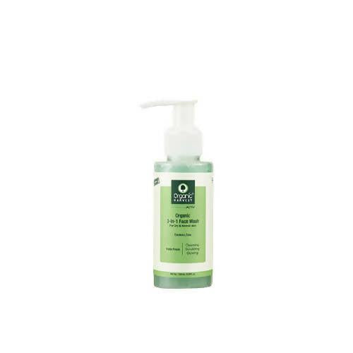 Organic Harvest 3-in-1 Face Wash for Dry and Normal Skin