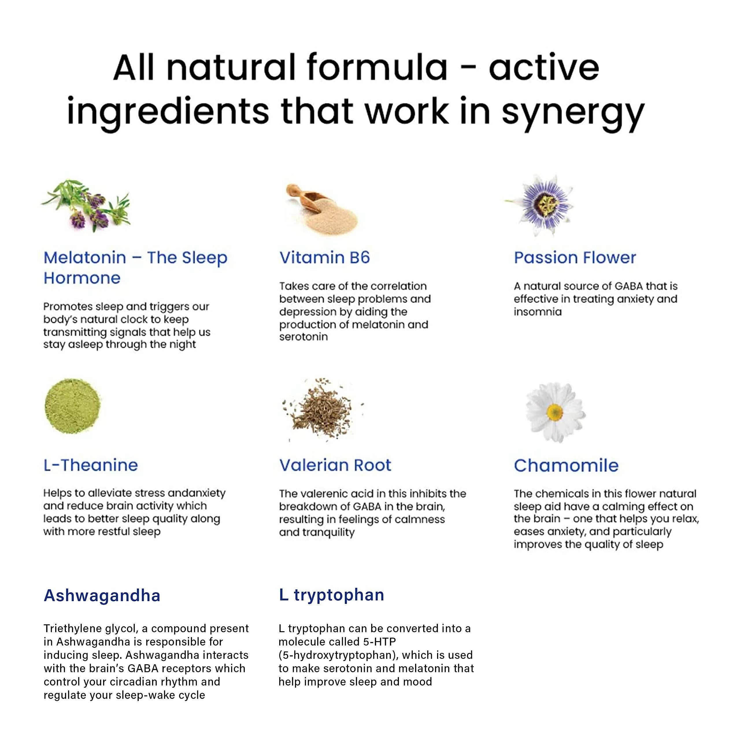 Wellbeing Nutrition Melts Restful Sleep & Healthy Hair Strips Combo