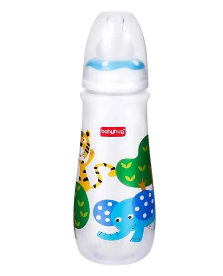 Babyhug Drop Anti Colic Sterilizable Feeding Bottle Blue
