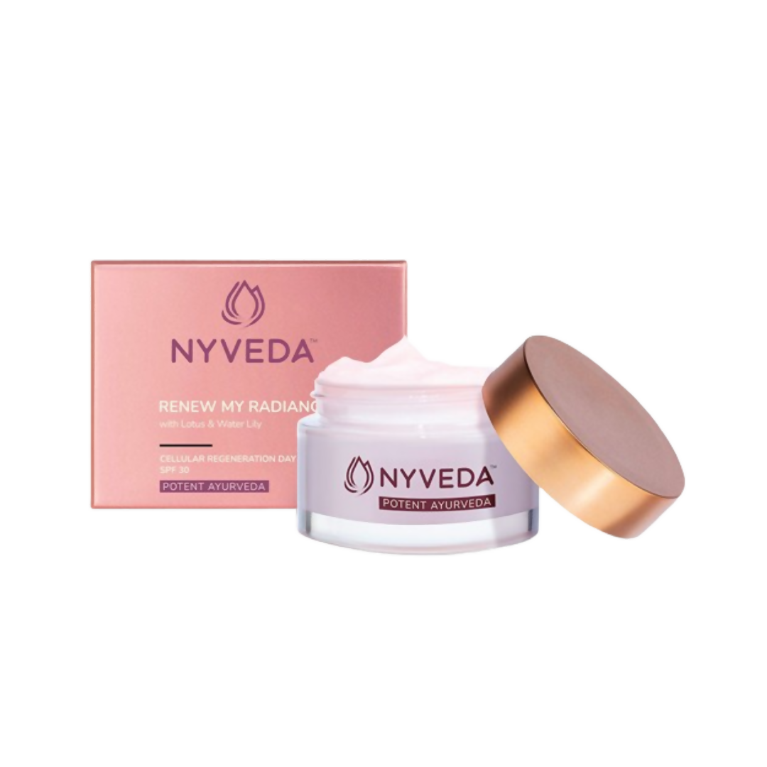Nyveda Renew My Radiance Day Cream With SPF 30 For Pigmentation, Brightening & Regeneration