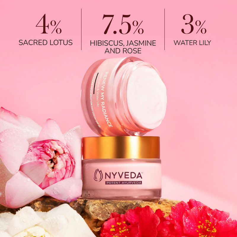 Nyveda Renew My Radiance Day Cream With SPF 30 For Pigmentation, Brightening & Regeneration