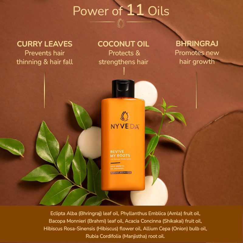 Nyveda Revive My Roots Hair Growth Oil Shampoo