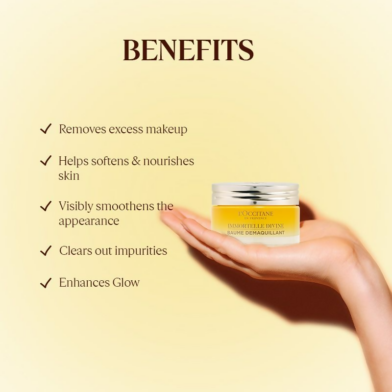 L'Occitane Immortelle Divine Cleansing Balm
