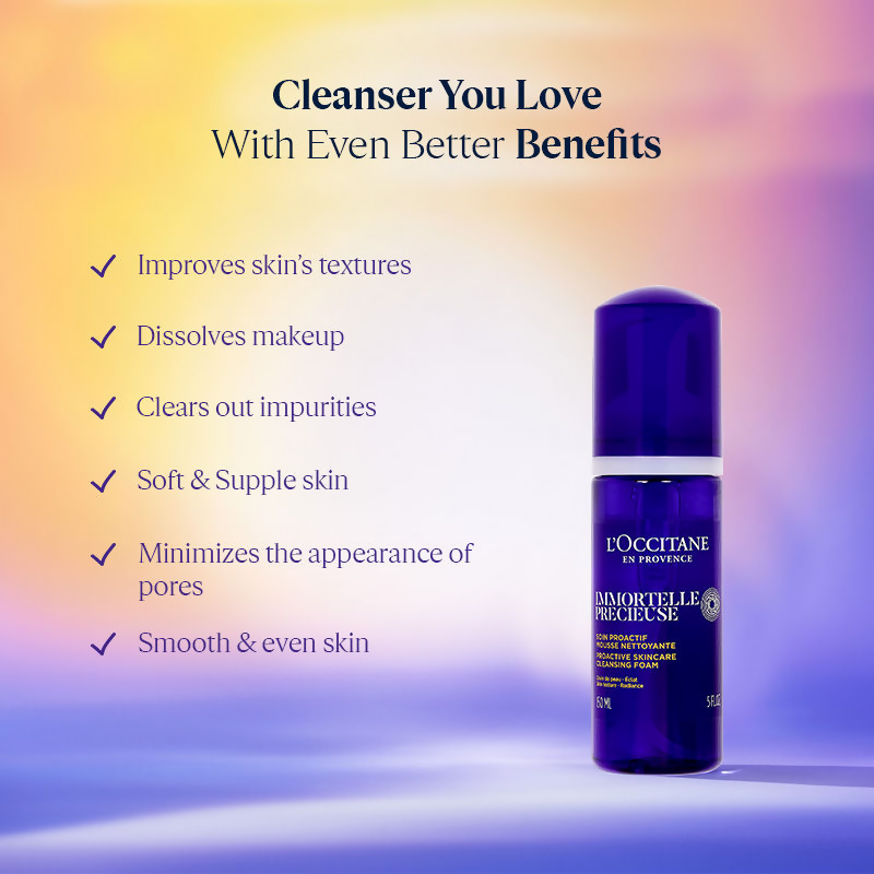 L'Occitane Immortelle Precious Foam