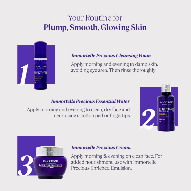 L'Occitane Immortelle Precious Foam