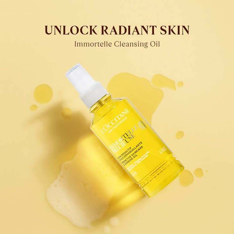 L'Occitane Immortelle Precious Cleansing Oil