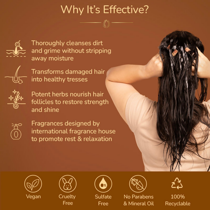 Nyveda Restore My Shine Damaged Hair Oil Shampoo