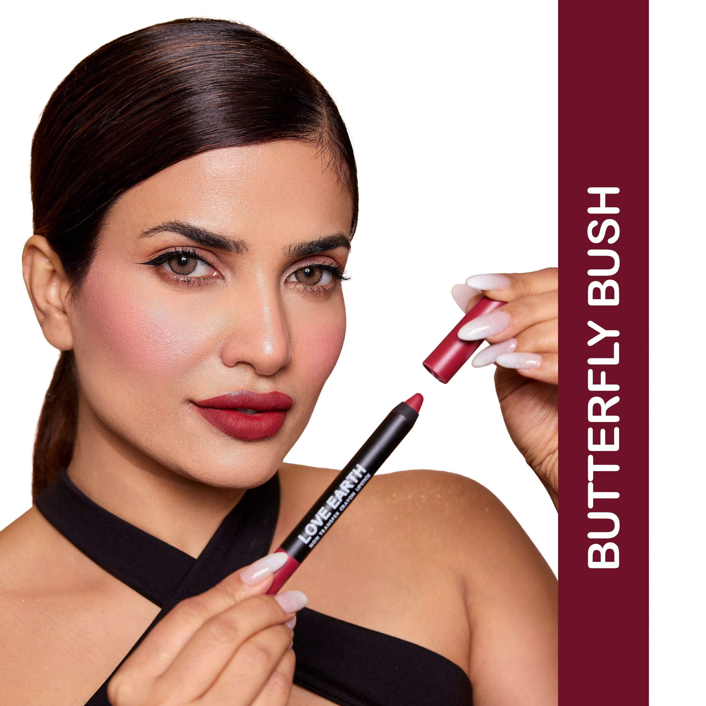 Love Earth Non Transfer Crayon Lipstick-Butterfly Bush