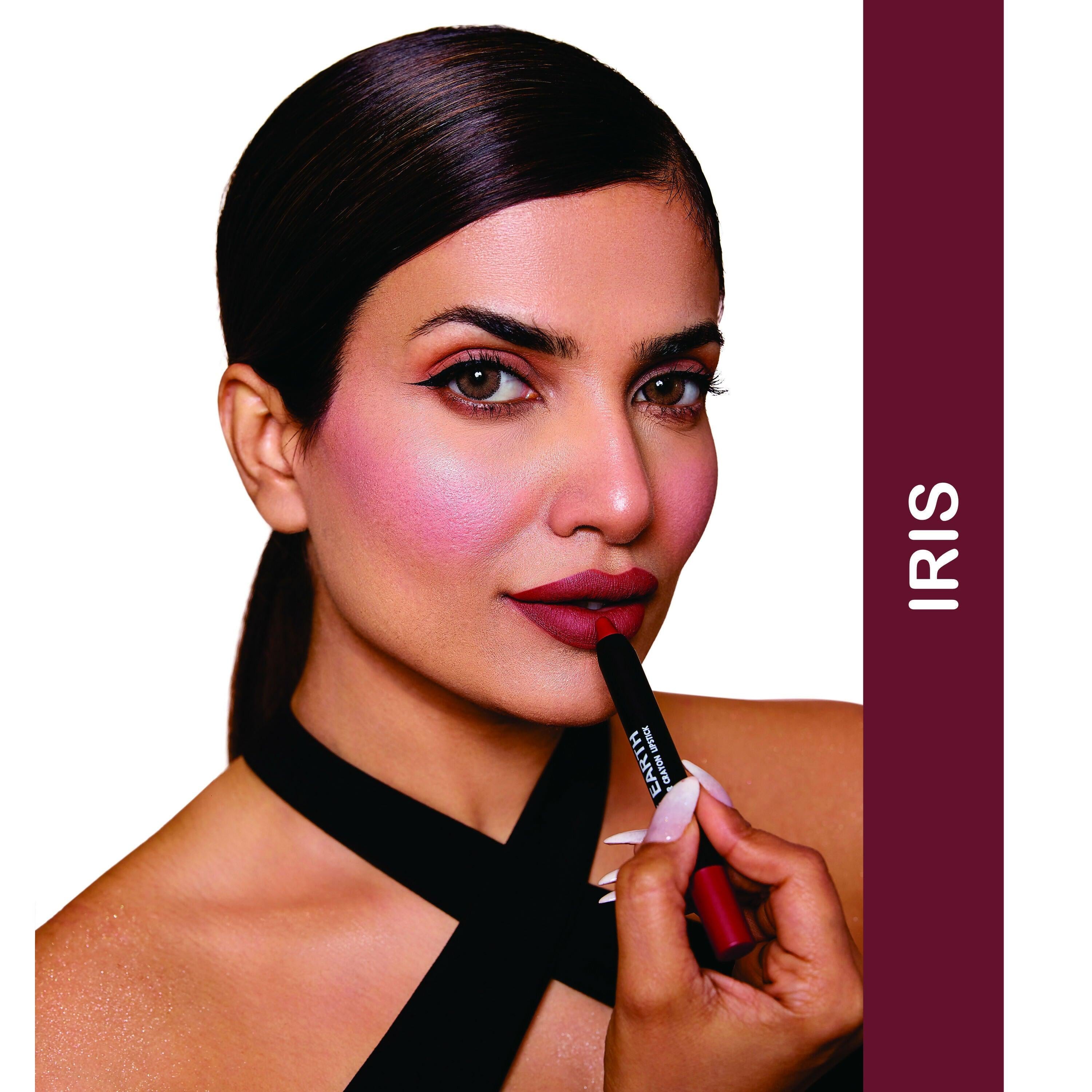 Love Earth Non Transfer Crayon Lipstick-Iris