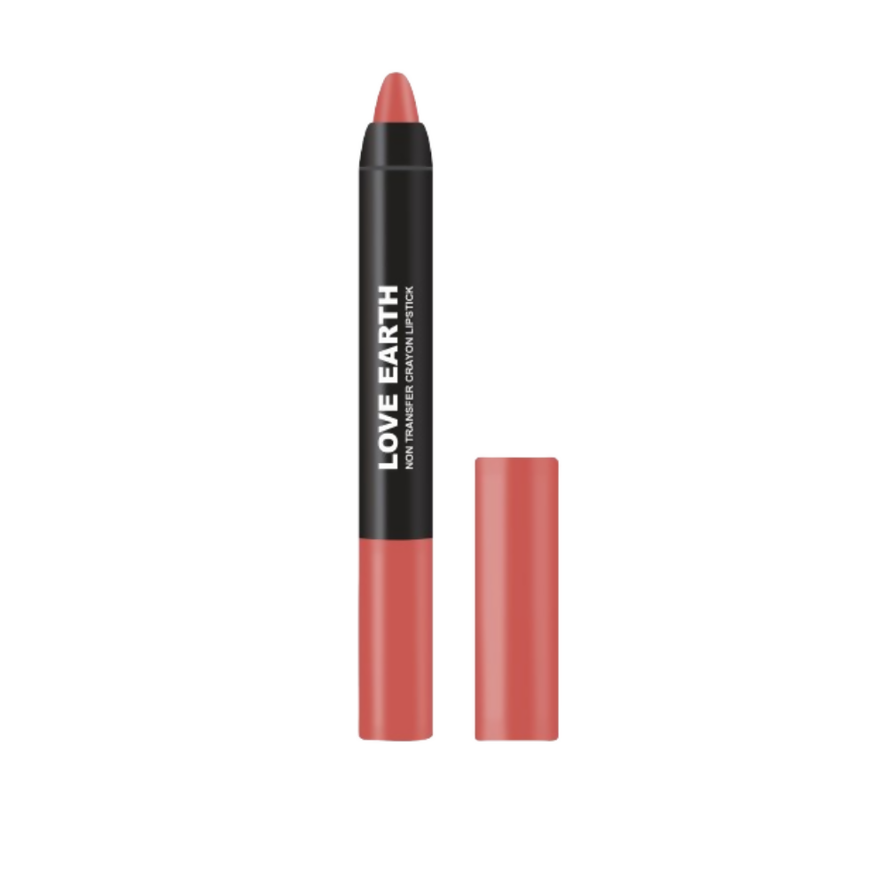 Love Earth Non Transfer Crayon Lipstick-Hardy Mums