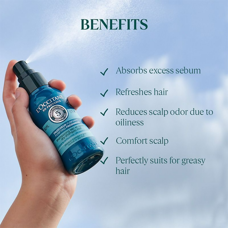 L'Occitane Five Herbs Pure Freshness Dry Shampoo