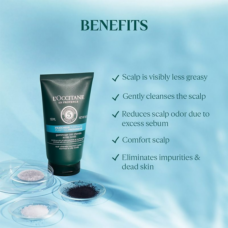 L'Occitane Purifying Freshness Cleansing Scalp Scrub
