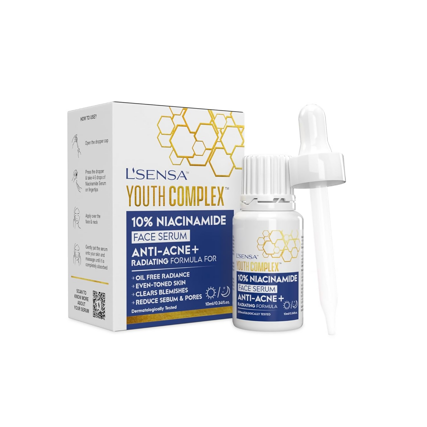 L'Sensa 10% Niacinamide Serum For All Skin Types