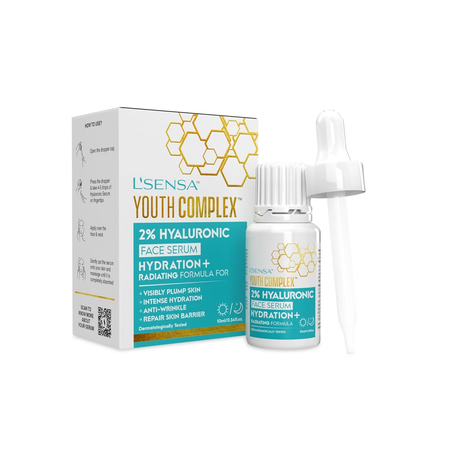 L'Sensa 2% Hyaluronic Serum For All Skin Types