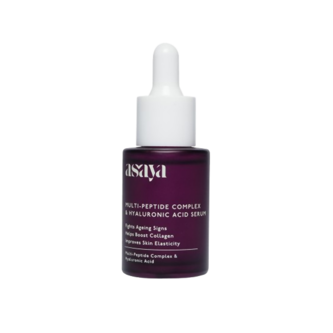 Asaya 5% Multi Peptide Serum With Hyaluronic Acid & Collagen Peptide Face Serum For Anti Ageing