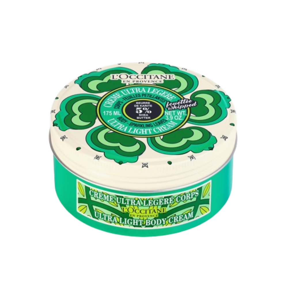 L'Occitane Sparkling Leaf Snow Sheer Body Cream