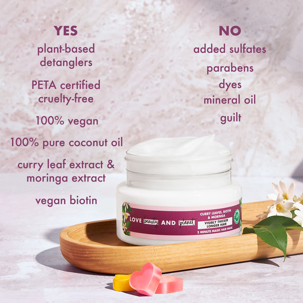 Love Beauty And Planet Curry Biotin & Moringa Hair Mask