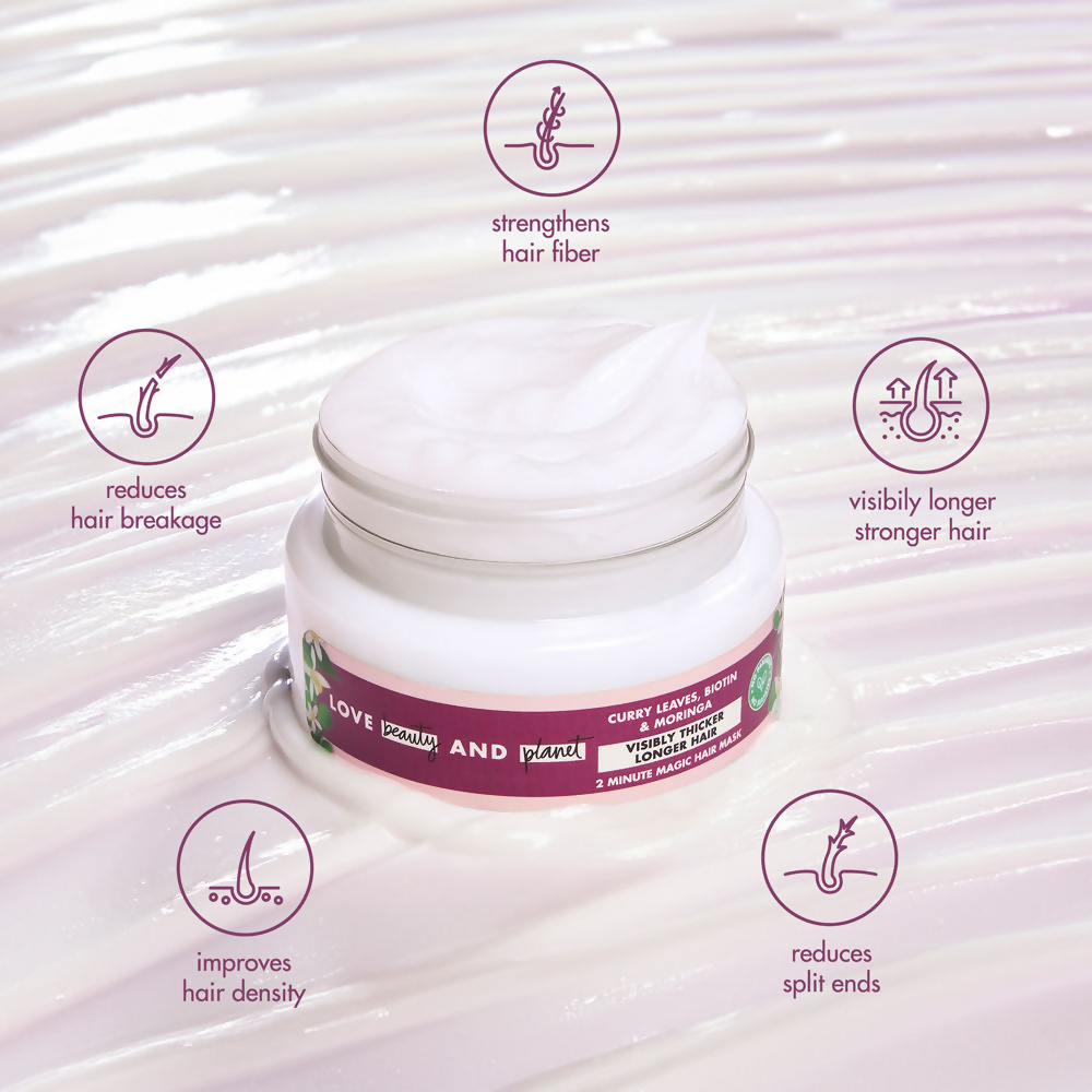 Love Beauty And Planet Curry Biotin & Moringa Hair Mask