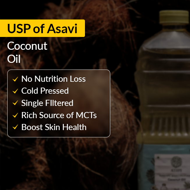 Asavi Wood Pressed Coconut Oil