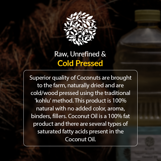 Asavi Wood Pressed Coconut Oil