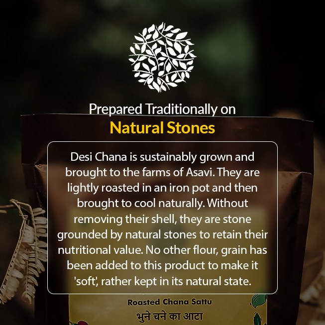 Asavi Stoneground Sattu